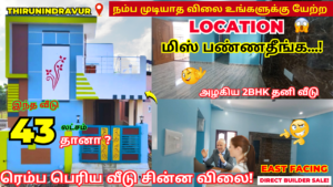Low budget house in Avadi