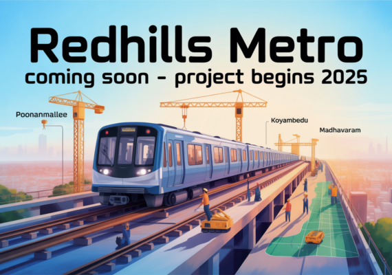 Redhills Metro Project 2028: Connectivity, Real Estate Growth & Investment Opportunity”