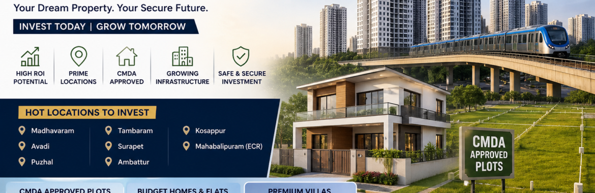Chennai Real Estate 2026 | Find Your Perfect Property Today