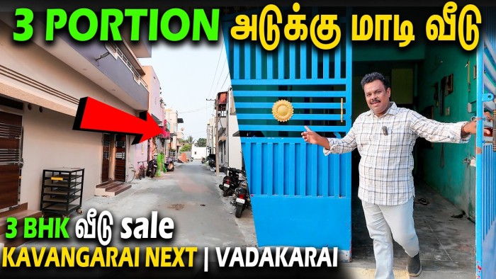 CMDA Approved House for Sale in Vadakarai | Rental Income Property Near Red Hills