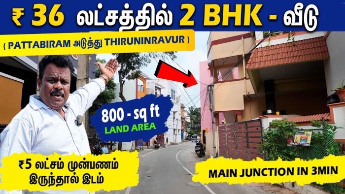 New House in Thirunindravur Near Avadi | 2BHK & 3BHK Homes