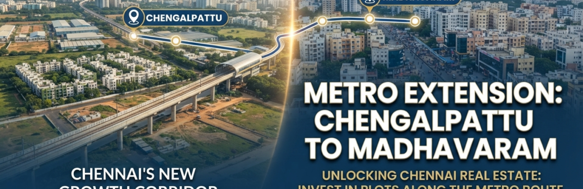 Chengalpattu to Madhavaram Metro Extension: The Ultimate Chennai Real Estate Game-Changer
