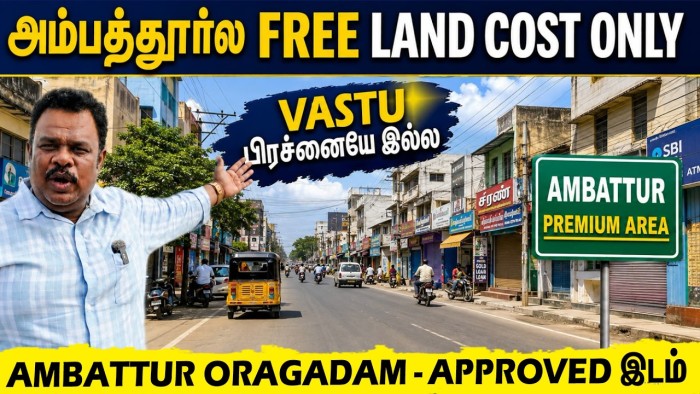 Oragadam Ambattur Approved Land for Sale: Premium Property Investment Benefits in Chennai